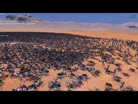 350 Elven Huntress vs 25,000 Romans Ultimate Epic Battle Simulator