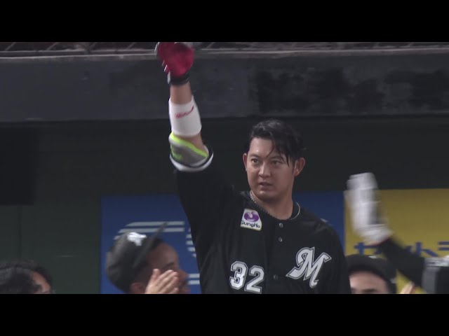 千葉ロッテ佐藤選手ホームランボール 2024年09月21日 公式】千葉ロッテマリーンズ VS 埼玉西武ライオンズ(2024年9月21