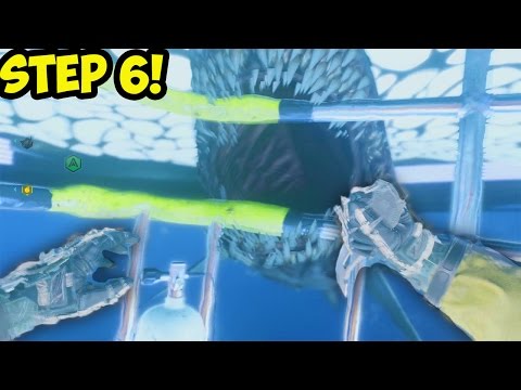 Advanced Warfare EXO ZOMBIES "CARRIER" EASTER EGG - SHARK & C4! - STEP 6 FINAL STEP TUTORIAL!