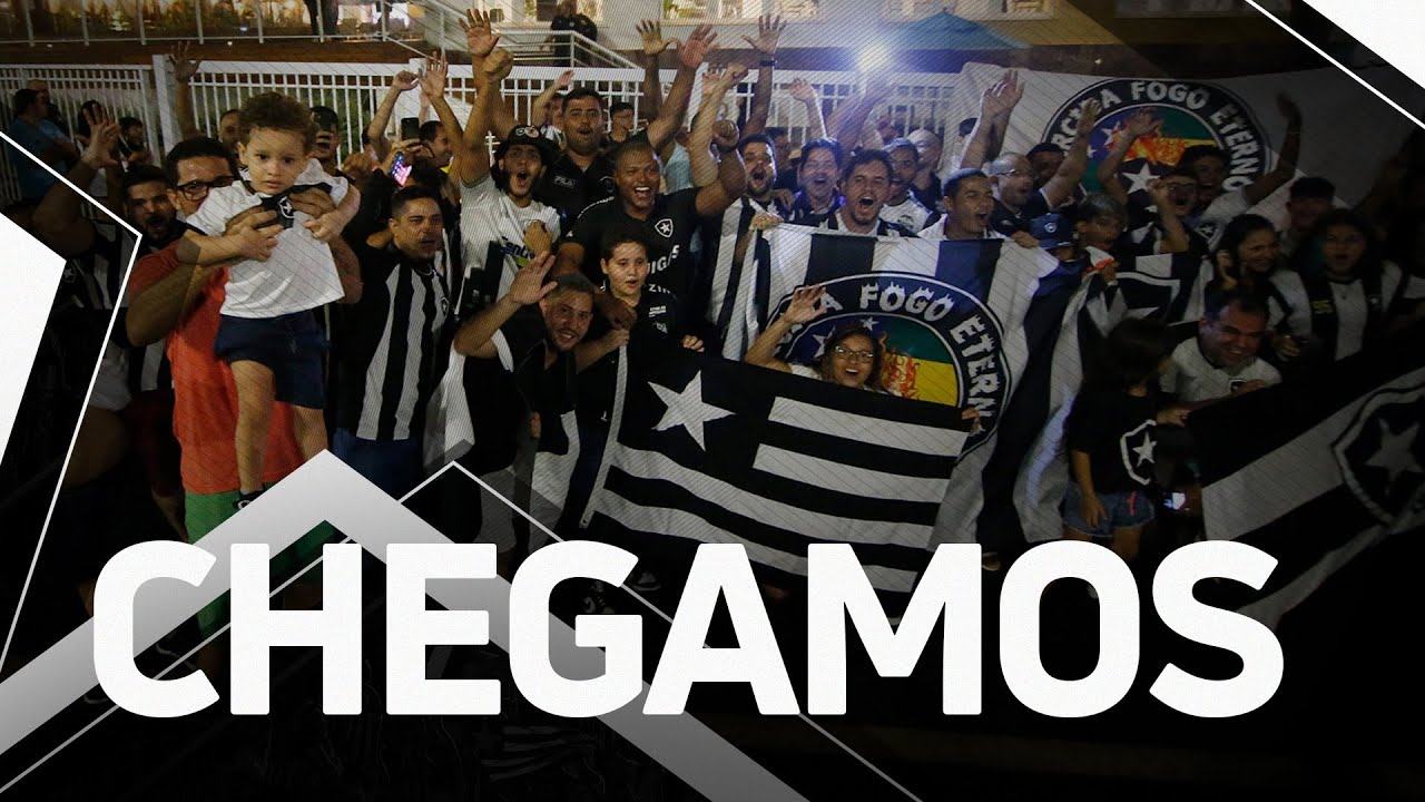 VÍDEO: Botafogo chega a Aracaju, é recebido pela torcida e faz ação com sócios 