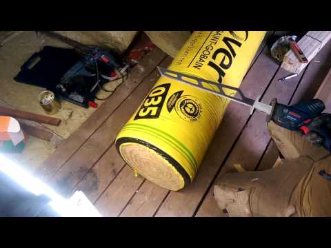 BOSCH GSA 10,8 V-LI S 2013 AWP Fiberinsulation Dämmwolle schneiden