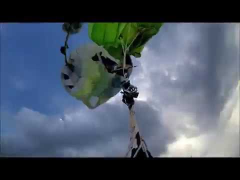 Skydive Gone Wrong - Cutaway to double malfunction - Never Give up
