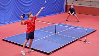 We invented a new sport [Tennis Ping Pong]