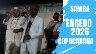 SAMBA ENREDO 2026  COPACABANA