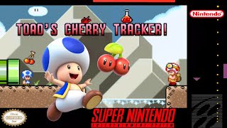 Toad's Cherry Tracker - Hack of Super Mario World [SNES]