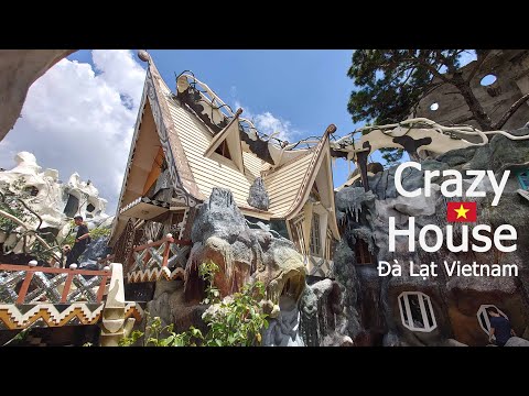 The Crazy House in  Đà Lạt Vietnam 🇻🇳 4K