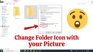 CUSTOMIZE Your Folder Icons With ANY Picture