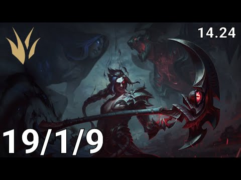 Kayn Jungle vs Diana - EUW diamond | Patch 14.24