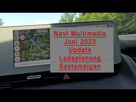 Hyundai Ioniq 5 Navigation Ladeplanung Infotainmentupdate Juni Update 2023 Funktion Test Review