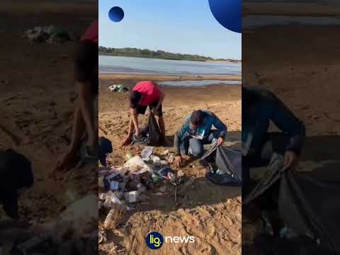 Mais de 3 toneladas de lixo são retiradas do Araguaia  – 11/08/2026 – Lig News