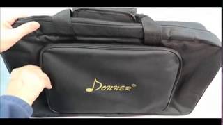 Video thumbnail for Donner DB-3 Pedal Board Gig Bag Review by Zar's Variety Channel