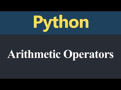 Arithmetic Operators in Python Hindi