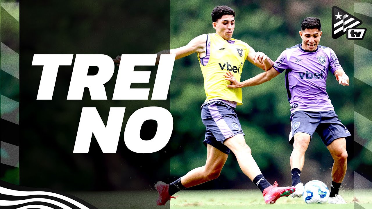 VÍDEO: Botafogo divulga imagens de treino desta segunda-feira no CT Lonier