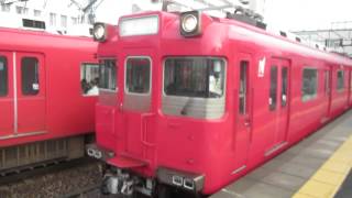 名鉄200系　普通新可児行き犬山駅発車