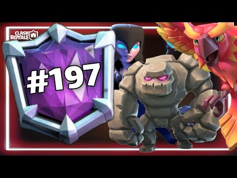 الوصول الى #193 بتشكيلتي للغولم 🔥🥱clashroyale