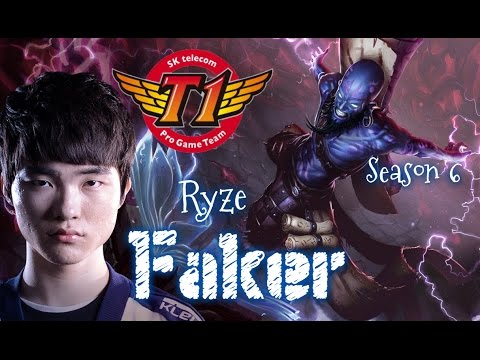 SKT T1 Faker RYZE vs Viktor MID - Patch 6.2 KR | League of Legends