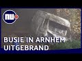 Busje met mogelijk drugsafval uitgebrand in Arnhem | NU nl