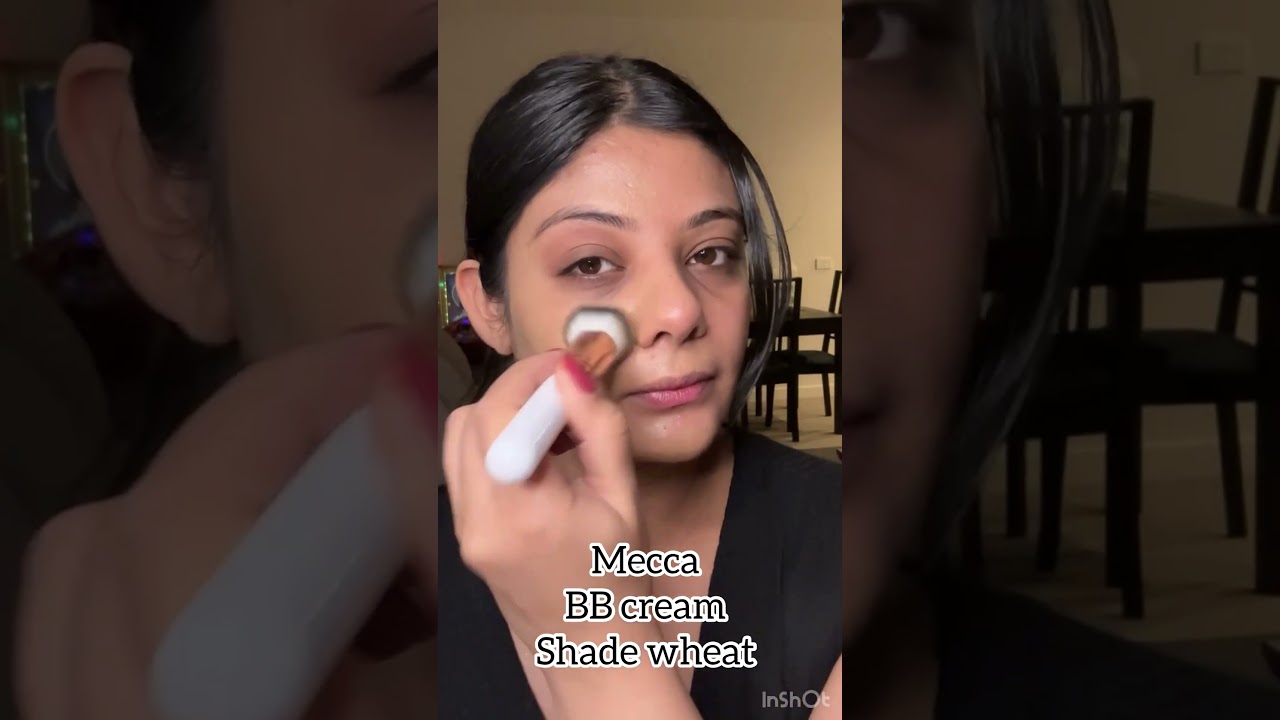 Mecca BB cream/ testing/review/shade wheat #mecca #australia #productreview