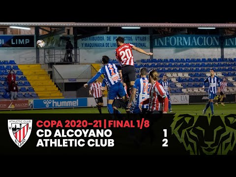 Imagen de portada del video RESUMEN I CD Alcoyano 1-2 Athletic Club I 1/8 final Copa