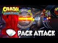 Crash Bandicoot 2 Pack Attack 100 Clear Gem And All Boxes PS4 N Sane Trilogy