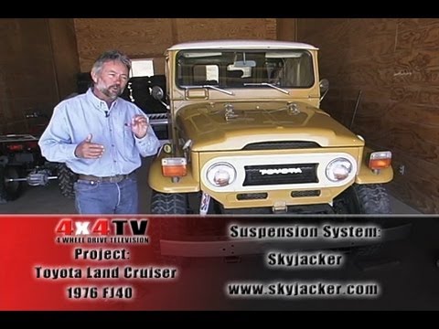 Skyjacker Lift Toyota Land Cruiser FJ40 - 4x4TV Project Forty P2