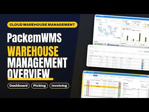 PackemWMS Warehouse Management Overview
