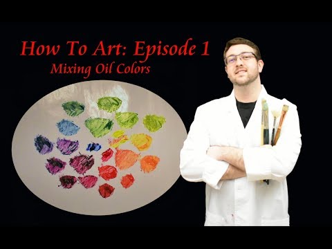 How To Mix [Color] with Oil Paint-Unlimited Colors!!!