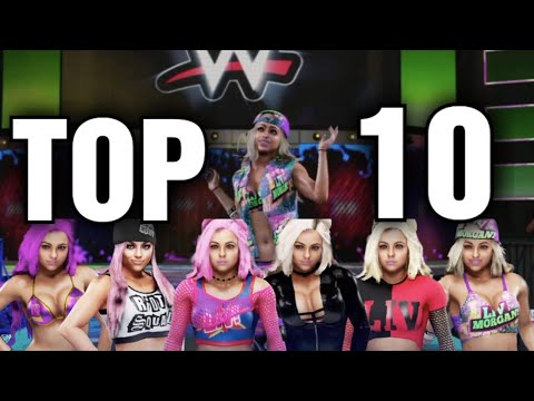TheMan Games | My Top 10 Liv Morgan Attires WWE 2K19