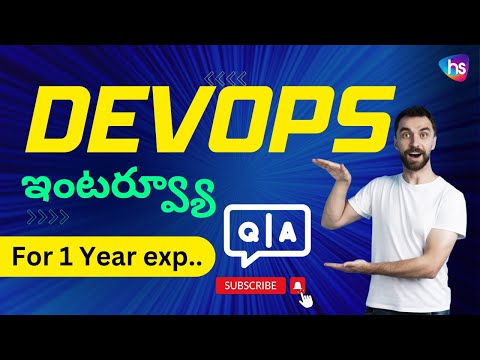 DevOps interview questions and answers for 1 year of experience in telugu chatgpt