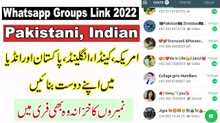 10000+ Active WhatsApp Group Links App, Pakistani, Indian All Over World [2022 Updated]