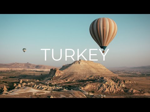 Turkey 4k - scenic relaxation film with calming music | Turkey 4k drone