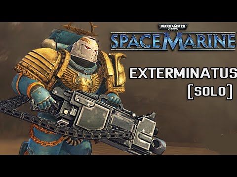 Ultramarines Veteran + Heavy Bolter vs 600+ Orks! - Exterminatus, Warhammer 40K: Space Marine