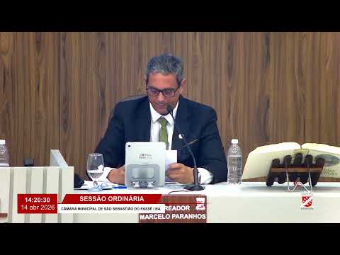 🔴 Sessão Ordinária |  14 de Abril de 2026