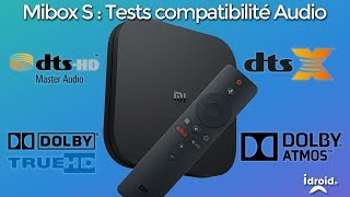 Mibox S TESTS AUDIO Dolby TrueHD Dolby ATMOS DTS HD MA DTS X
