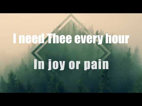 I Need Thee Every Hour ~ Chelsea Moon & The Franz Brothers  ~ lyric video