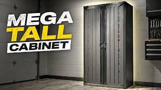 Suncast Mega Tall Garage Storage Cabinet Review