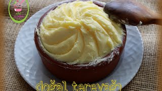 Evde Doğal TEREYAĞ Nasıl Yapılır?/ŞEFFAF MUTFAK