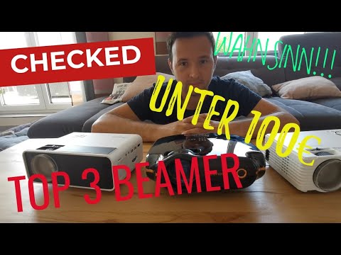 DIE BESTEN 3 BEAMER 2021, UNTER 100€