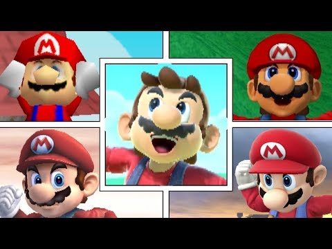 Evolution Of Mario In Super Smash Bros Series (Moveset, Animations & More)