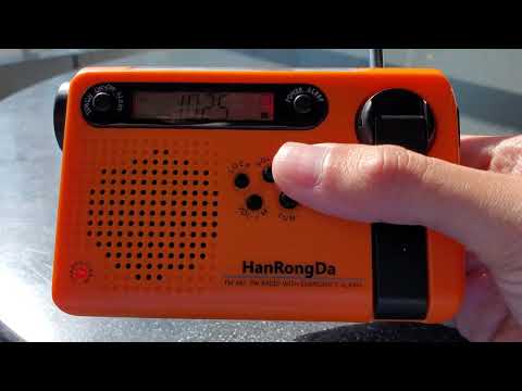 Quick FM Bandscan at Frankfurt Airport