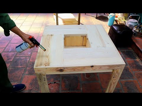 DIY Woodworking Projects With Old Pallets // Build Outdoor Coffee Table From Unique Ideas