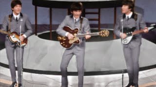 The Beatles - All My Loving - Live in The Netherlands, 1964 (Colorized). 60fps