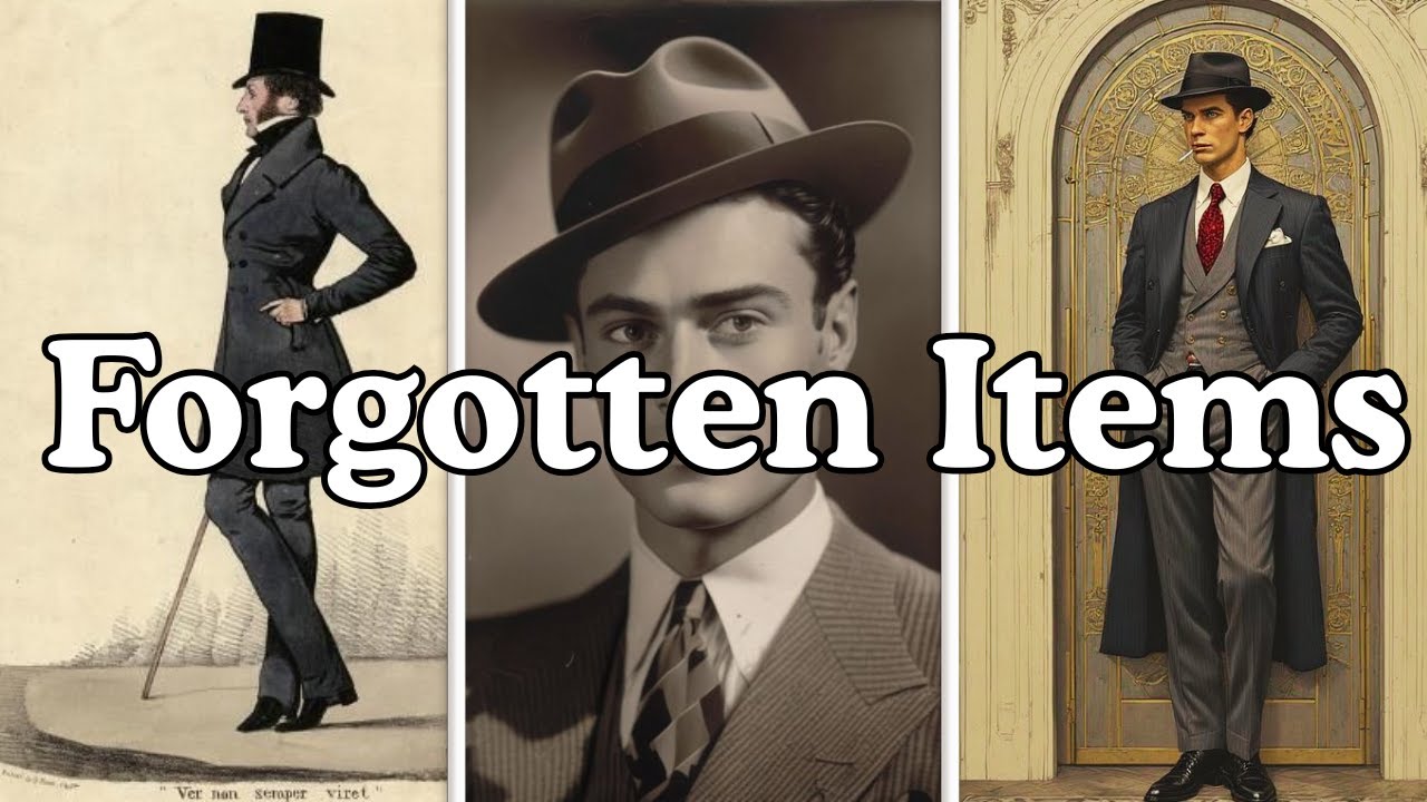 5 Gentlemen's Clothing Items That Are No Longer Used