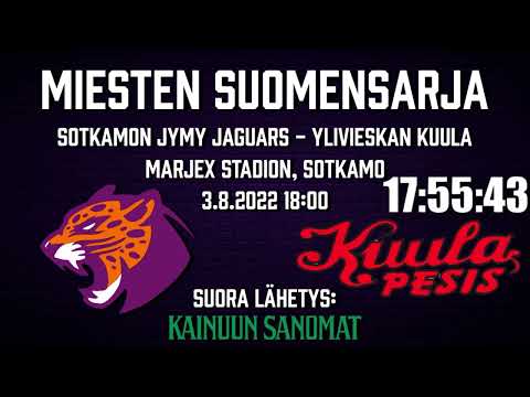 Suomensarja Jaguars - Ylivieska 3.8.2022