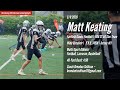 Matt Keating 2023 8th Grade Football Highlights
