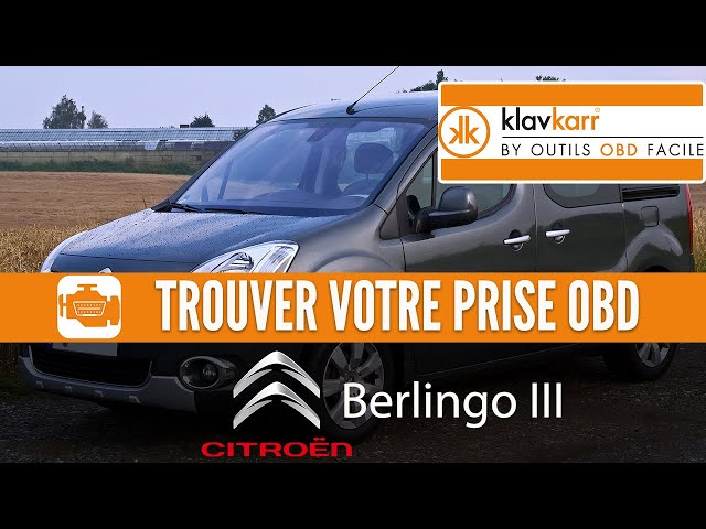 Obd2 Port Citroen Berlingo Iii (2018 - ...) - Find Your Plug !