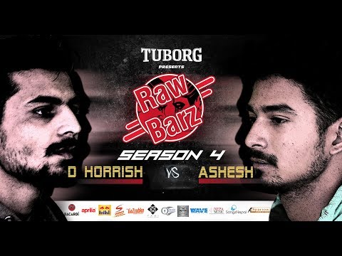 D HORRIS VS ASHESH (Official Battle Rap) | Tuborg Presents RawBarz Rap Battle S04E1