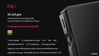 Video thumbnail for FiiO X5 III @ AVstore by AVstore