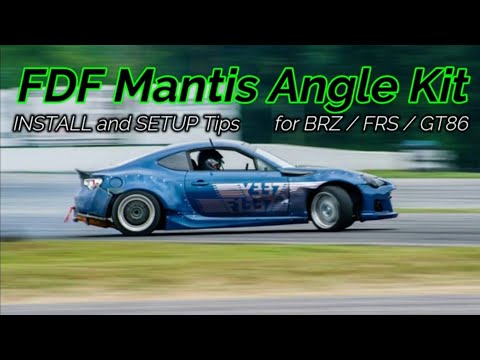 FDF Mantis Angle Kit - Install and Setup Tips for BRZ, FRS and GT86