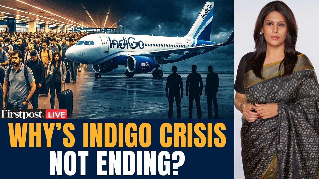 IndiGo Flight Crisis LIVE: Flyers Stranded, Flights Cancelled: IndiGo Chaos Continues | Palki Sharma